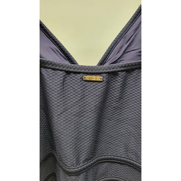 Sea Level Amazing Lace Spliced Plunge One Piece With Ladder Lace Size 12 - Picture 5 of 10